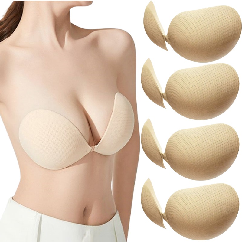 Push Up Bra Silicone - Reggiseno Adesivo Push-Up Invisibile in Silicone,